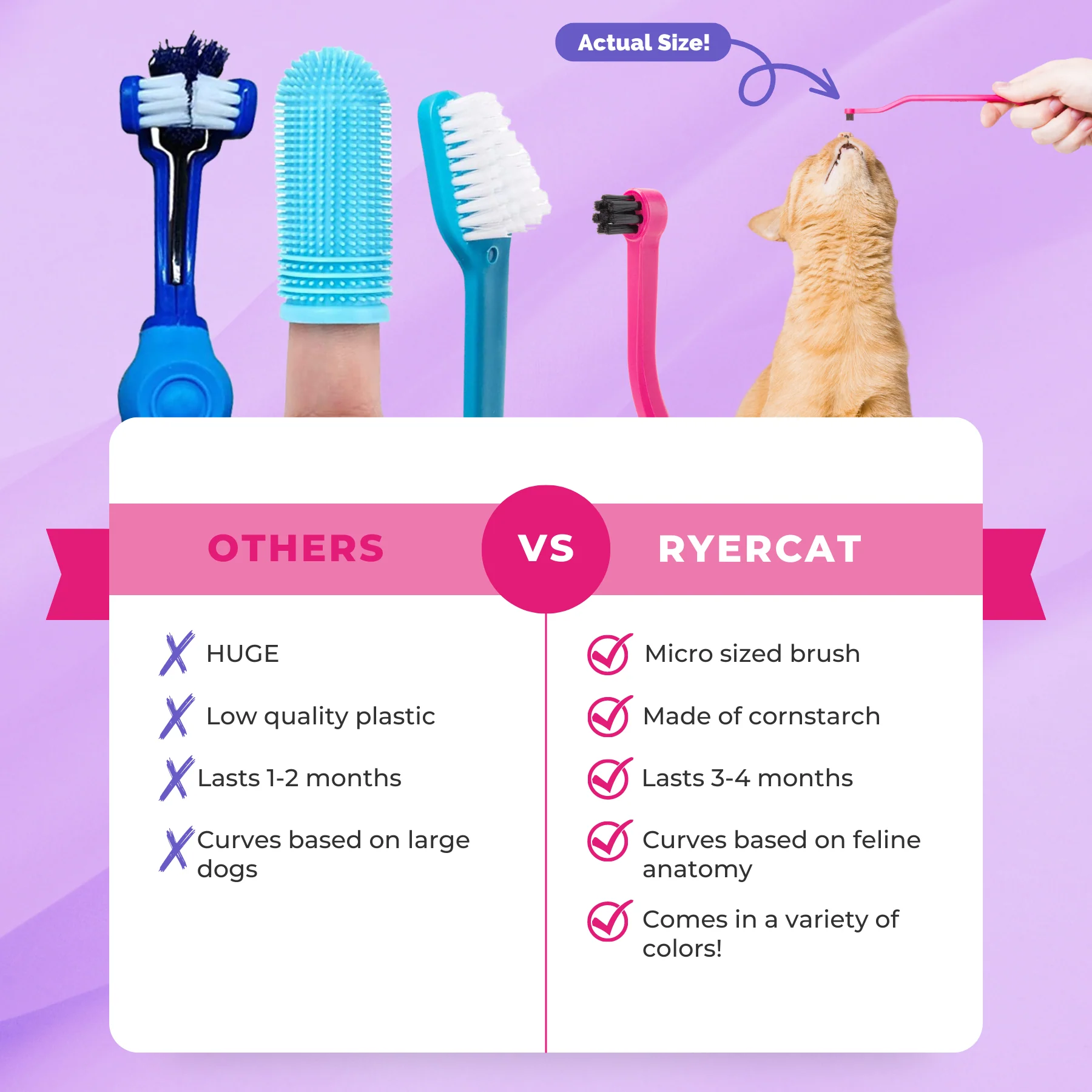 RYERCAT Dual Sided Cat Toothbrush - Image 20