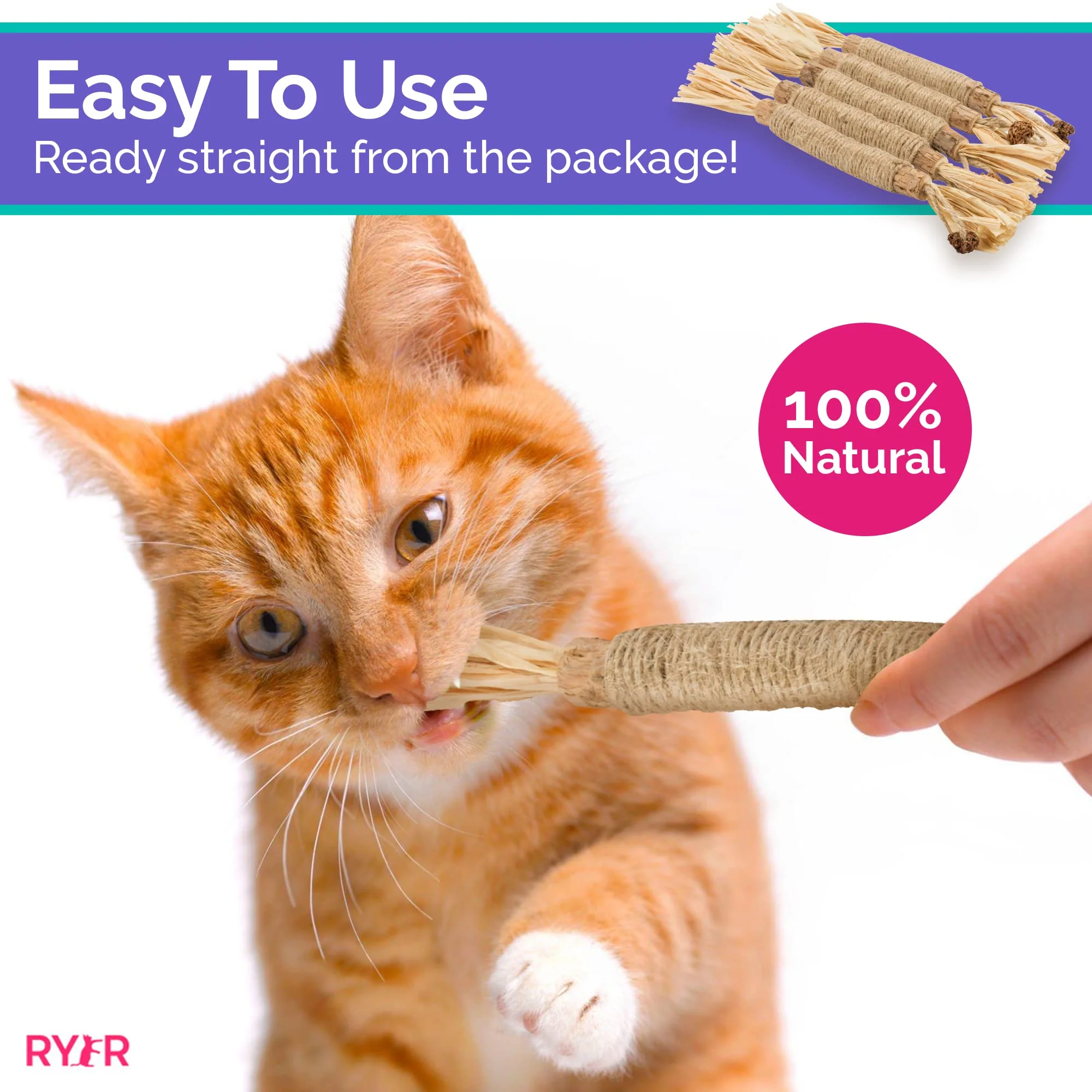 RYERCAT Silvervine Cat Dental Sticks (Germany) - Image 3